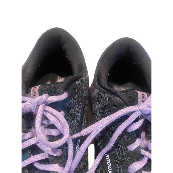 Brooks "Launch 6" Women's Running, Sneaker, Black/Purple, Size 8, Athletic - Picture 9 of 10